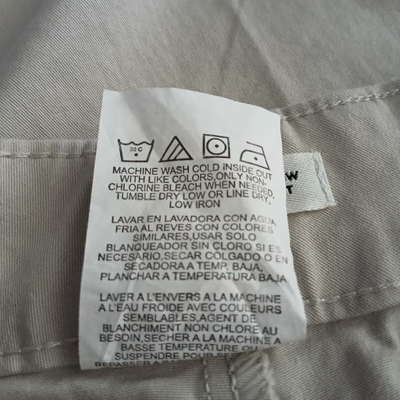 Lee Just Below The Waist Womens Capri Size 14 Petite Color Sand - Picture 10 of 14